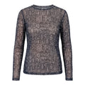 Långärmad Tan-Through Blus Carola